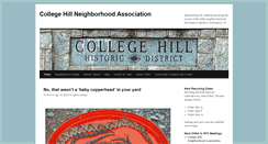 Desktop Screenshot of collegehillgreensboro.net