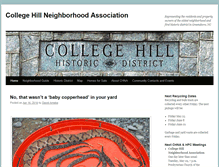 Tablet Screenshot of collegehillgreensboro.net